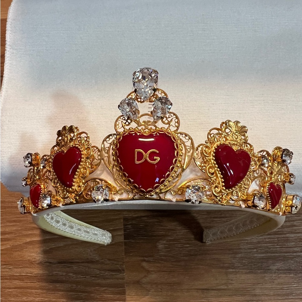 Dolce & Gabbana Kids Tiara Headband NWT